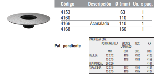 Disco con membrana
