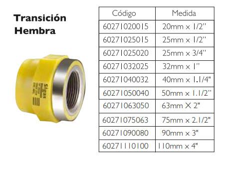 Transición hembra