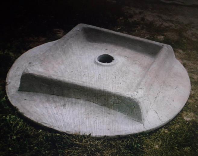 base tanque