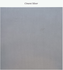 Ciment Silver